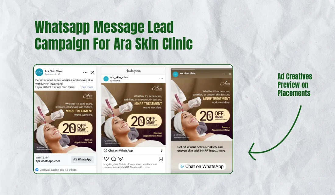 Ara Skin Clinic campaign screenshot 6