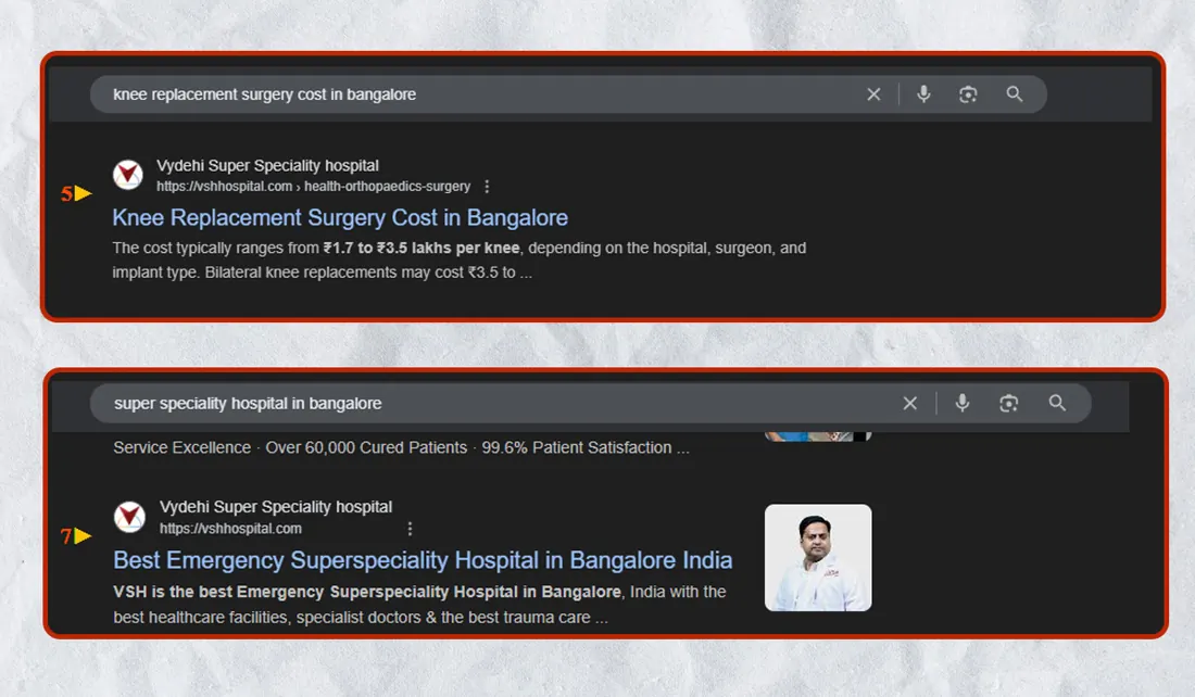 VSH Hospital campaign screenshot 3